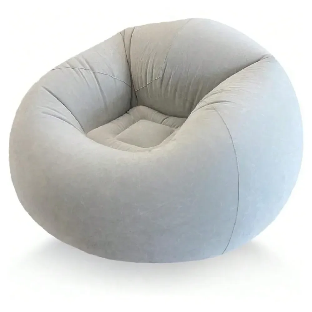 

Inflatable Beanless Bean Bag Chair Lounge Sofa Grey,23856396