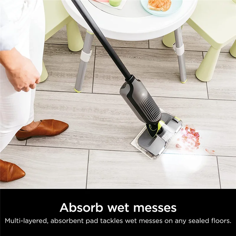 A83G-For Shark VMP30 VACMOP مكنسة أرضية صلبة يمكن التخلص منها وعبوات وسادة ممسحة، 10 قطع