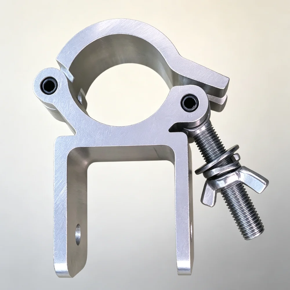 Aluminum Scaffold Couplers Clamp Diagonal Brace Coupler OD 48-51mm External Truss Support Connection Clips Stage Truss Fasteners