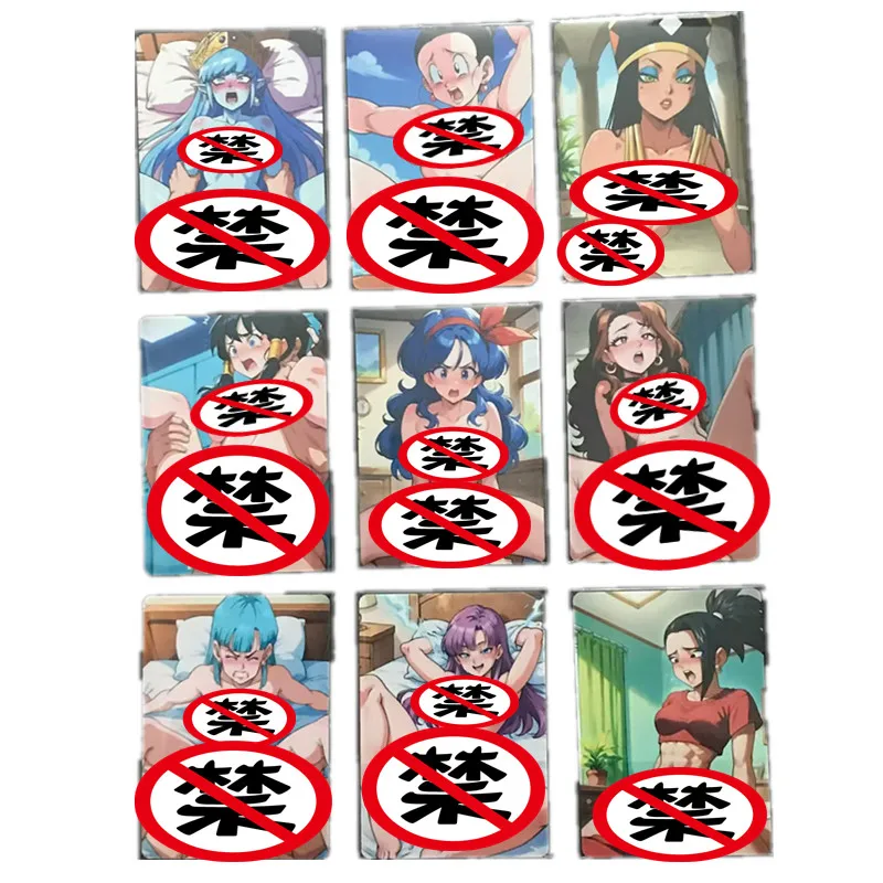 

9 шт./компл. аниме-карта Dragon Ball Z GT Bulma God of Destruction Super Saiyan ACG сексуальная телесная карта милая игрушка для девочек подарочная коллекционная карта