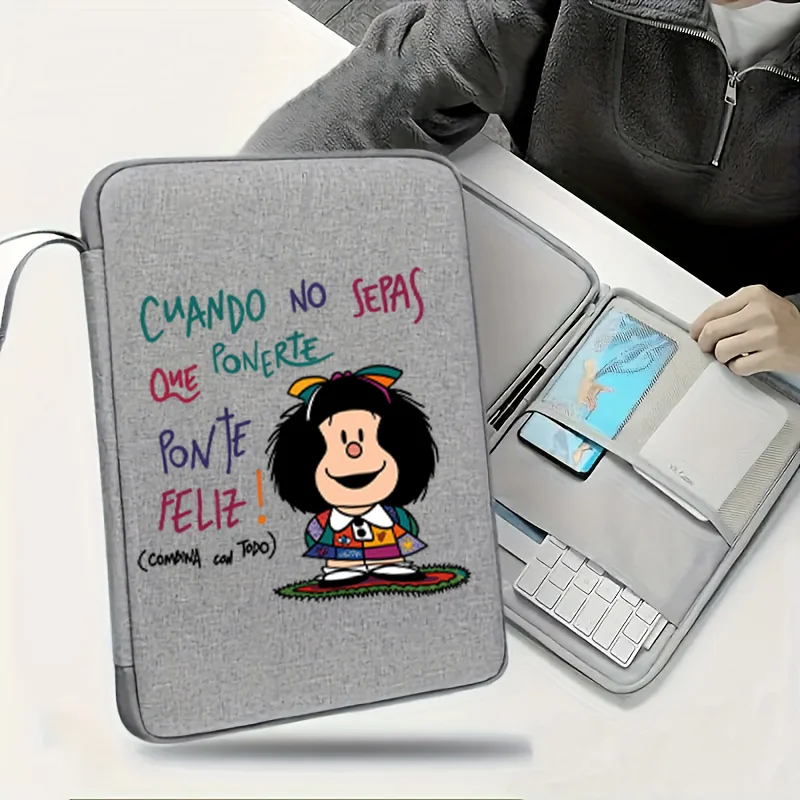 

Shockproof Tablet Sleeve for iPad 10.9/12.9inch Tablet Bag Portable Large Capacity Storage Tablet Carrying Case Tech Accessory