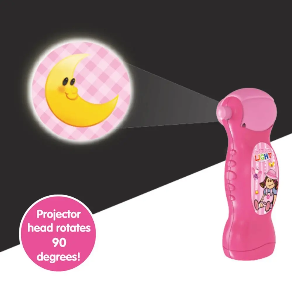 Plastic Projector Lamp Educational Puzzle Handheld Animal Pattern Torch Projector 24 Patterns Early Education