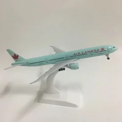 Aircraft Model Canada 777 B777 Aircraft Diecast Metal 1/400 Scale Miniature Airplane Model Planes Home Ornaments For Model Kit