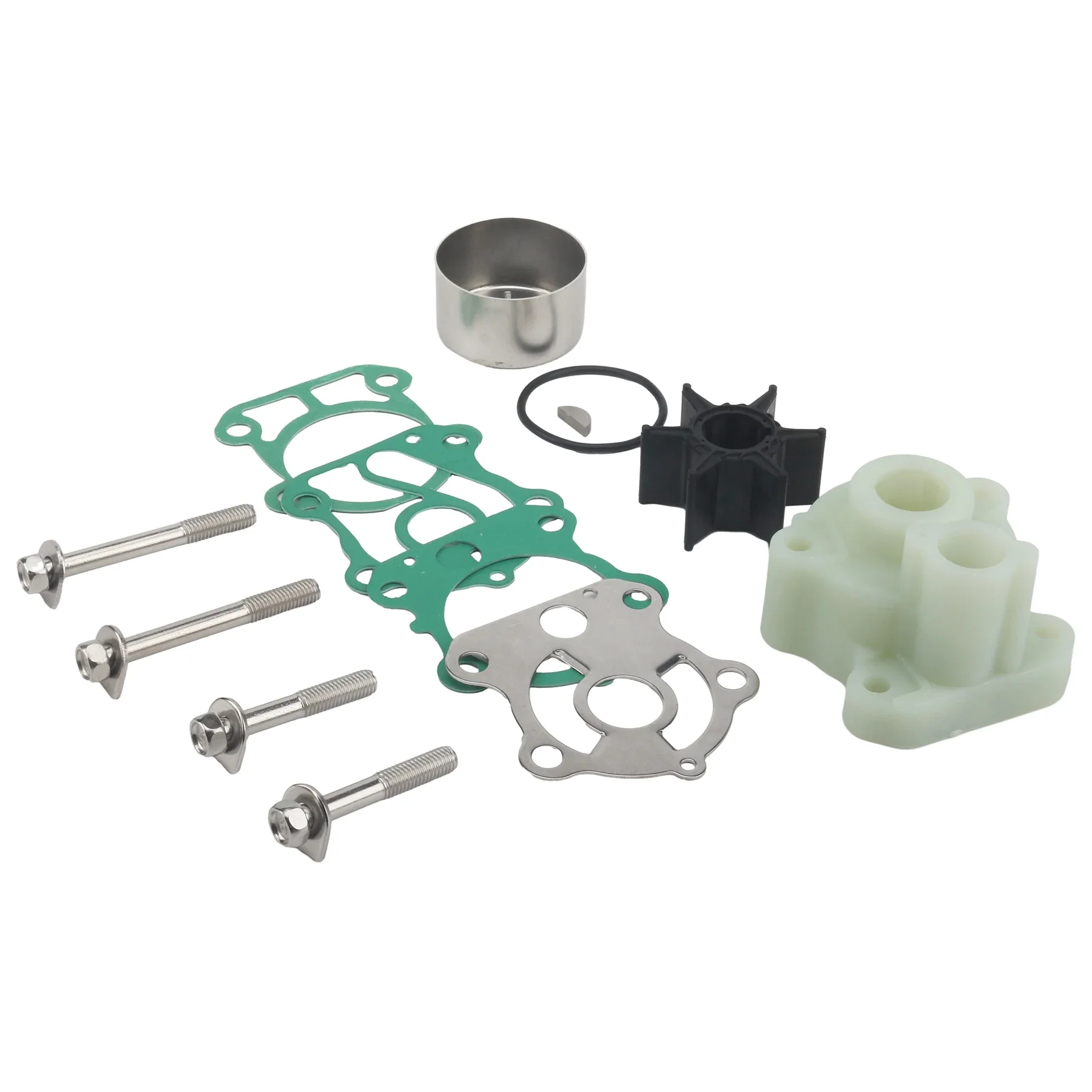 692-W0078-00 Kit de reconstrucción de bomba de agua con carcasa para Motor de barco fueraborda Yamaha 2 Str 60 70 75 85 90 HP 18-3370
