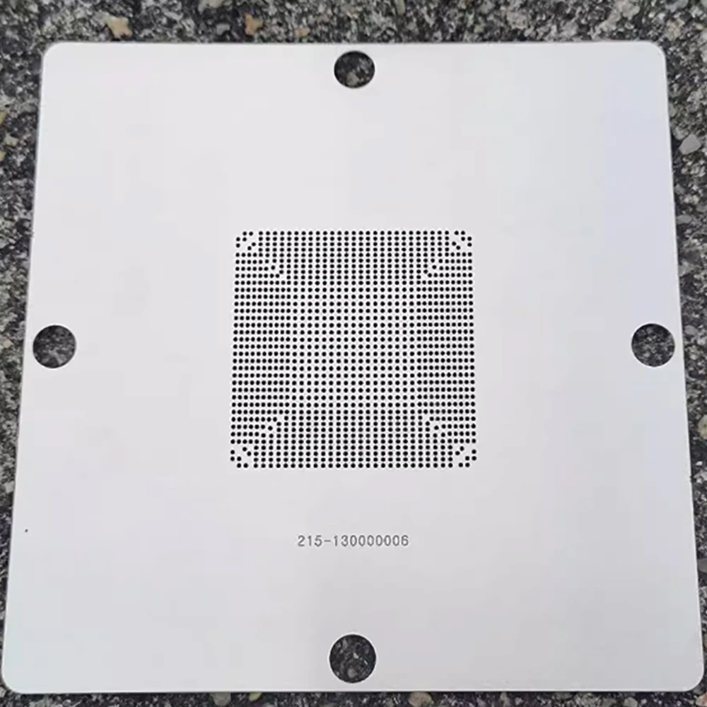 BGA Stencil Direct Heating 90*90 For 215-130000006 RX6600 215-130000016 RX6600XT Ball-planted Reballing solder stencil Replace