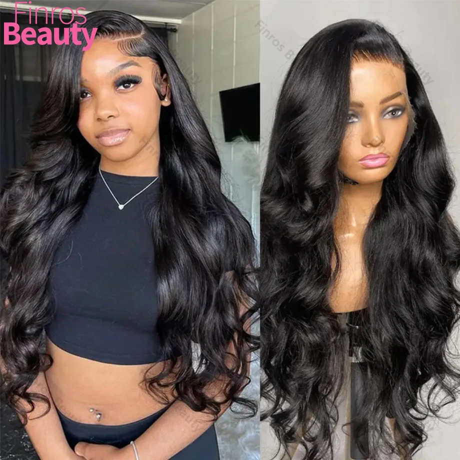 HD Lace Wig 13x6 Human Hair Body Wave HD Transparent Lace Frontal Wigs 30 40Inch Loose Wave Lace Front Wig Brazilian Hair Wigs