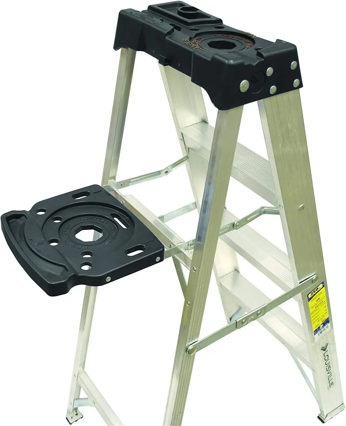 Ladder 8-Foot Aluminum Step Ladder, 300-Pound Load Capacity, Type IA, AS3008