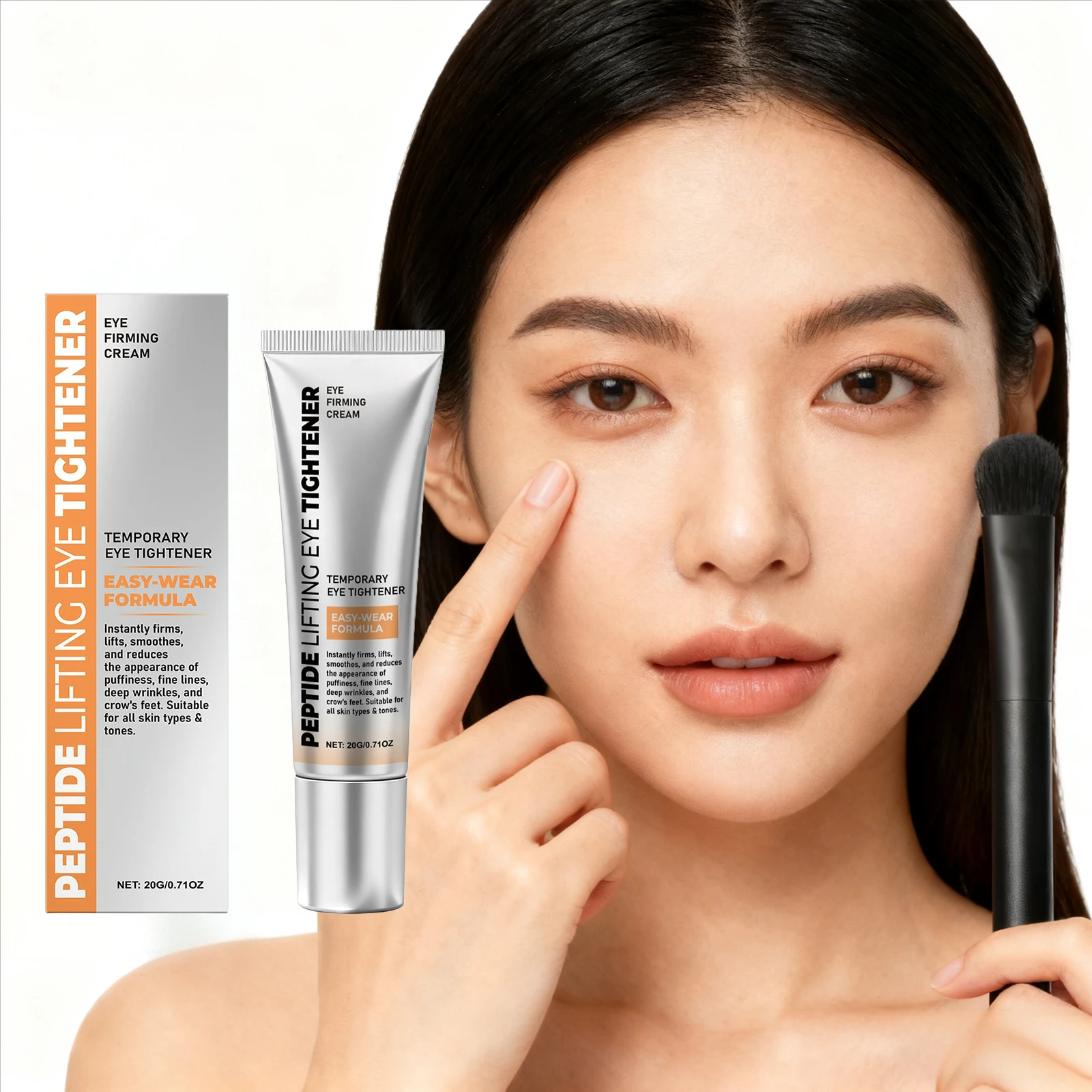 

Eye Firming Cream Tightening Lifting Eye Reduce Puffiness Fade Fine Lines Anti Dark Circle Nourishing Hydrate Peptide Eye Cream