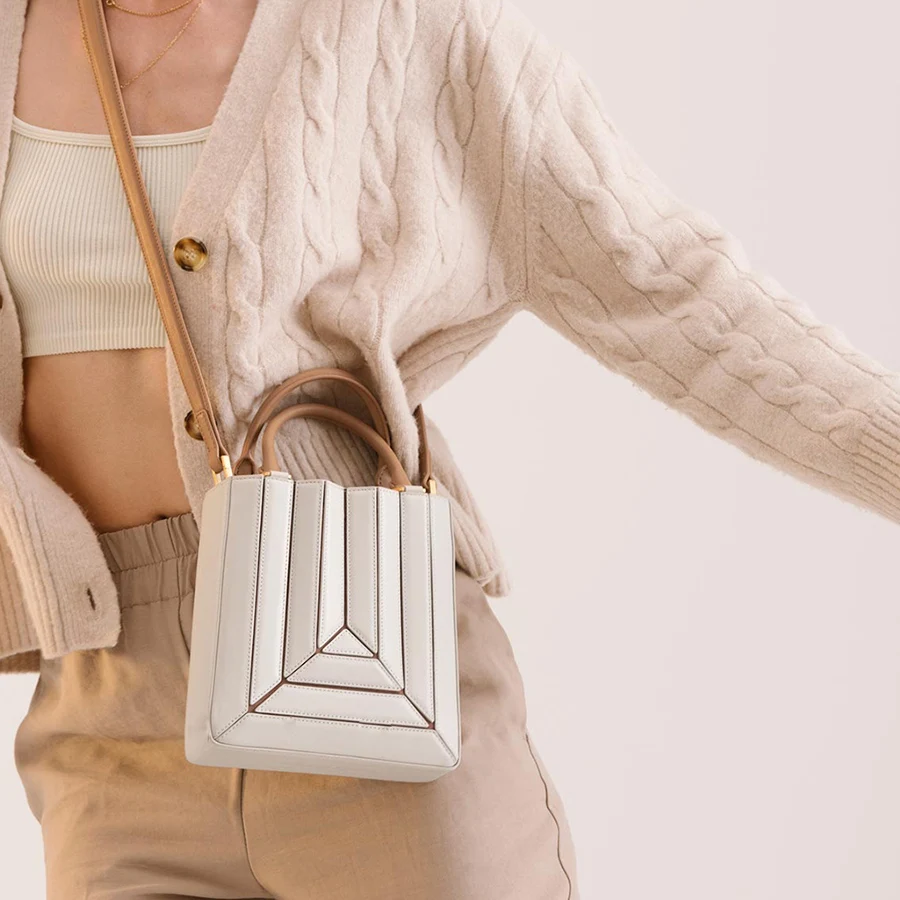 Drawstring Crossbody Bags For Women Luxury Panelled Designer Handbags Pu Leather Female Pleated Square Shoulder Messenger Bag