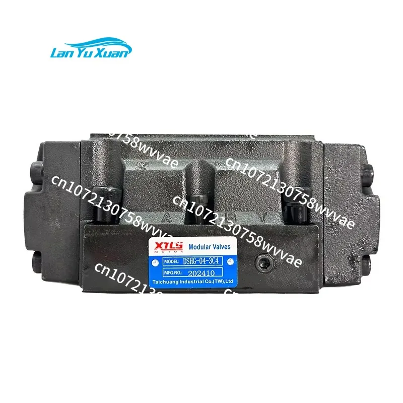 

DSHG-04 Hydraulic Directional Control Valve With Solenoid Power Base Electro-hydraulic Reversing Valve