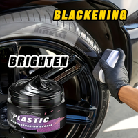 Celebration Ready Automobile Plastic Parts Refurbishment Paste, Tire Coating, Black Glossy Dashboard Repair for Yellowing and Sc
