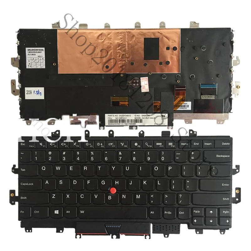 Новая американская клавиатура для Lenovo SN20H34910 LIM14L83J4421 00PA001 RVY-84US с подсветкой