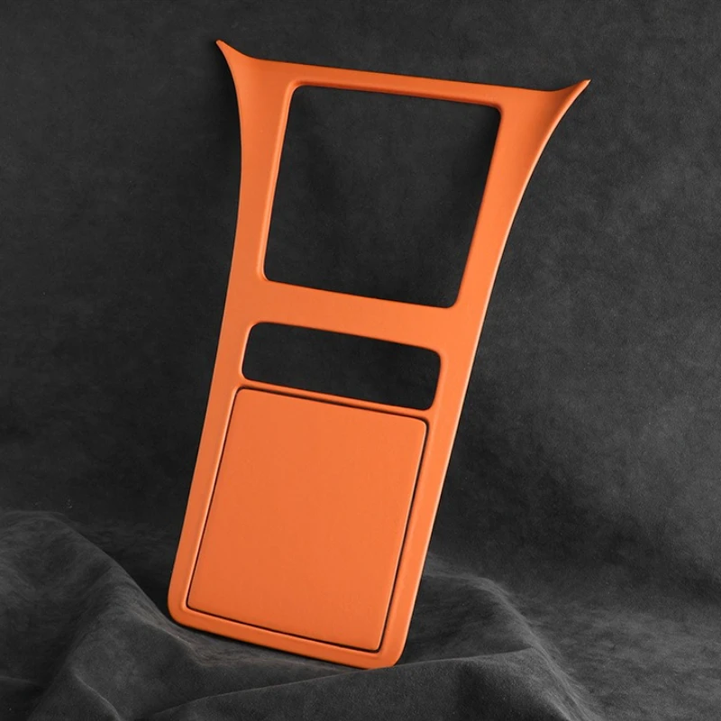 ل AITO M9 الجلود التحكم المركزي والعتاد التحول زخارف اللوحات الإطار الأصلي سيارة نفس اللون اكسسوارات السيارات الداخلية المعدلة