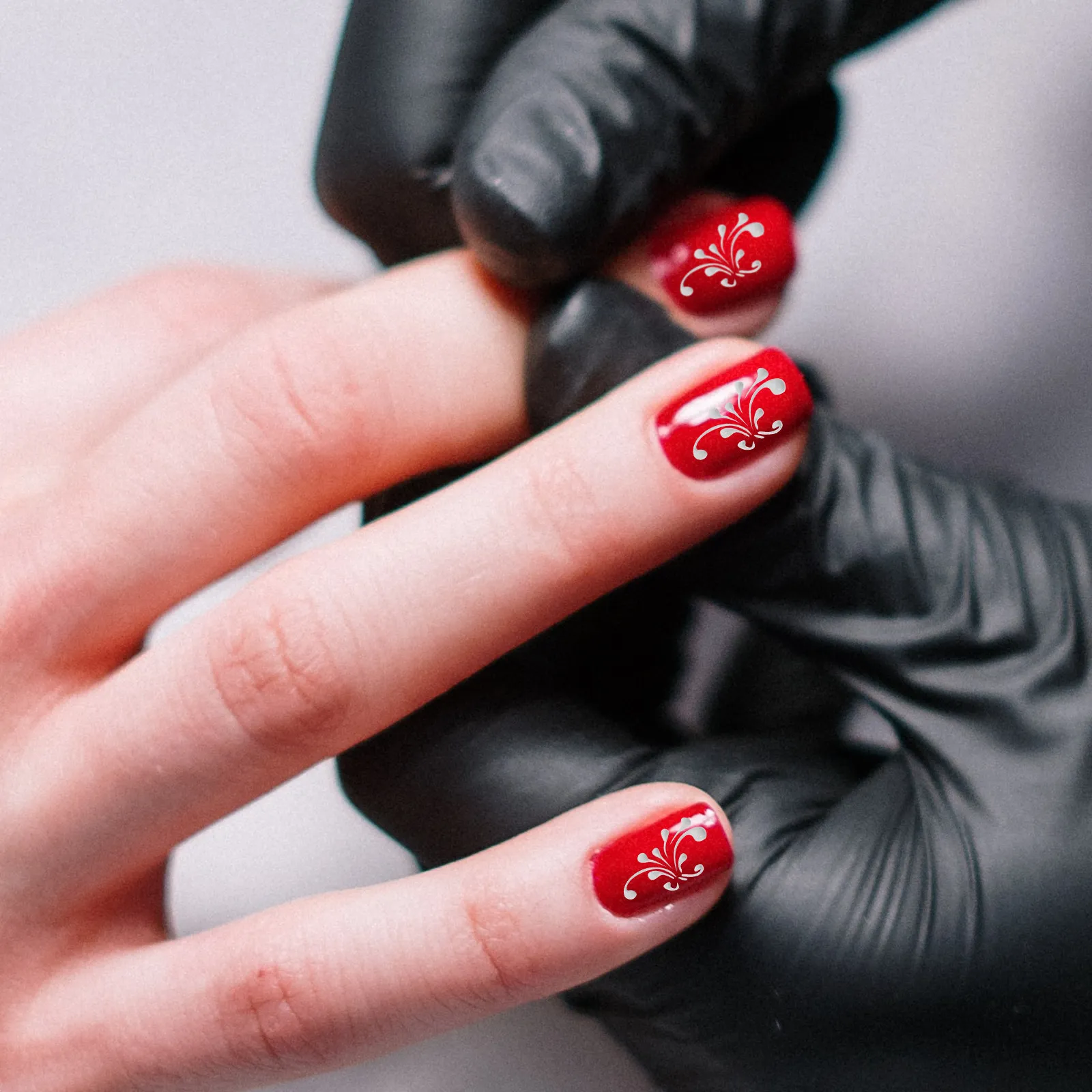 

8 Sheets 5D Embossed Flowers Nail Stickers Decals Waterproof Rose Supplies for Party Birthday Toe Nails DIY Decorations