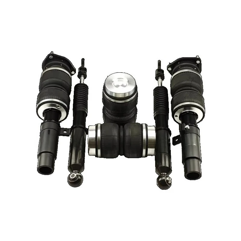 Air Suspension Kit for for VOLKSWAGEN TIGUAN 5N (2007+) Complete Air Strut Set Height Adjustable Air Ride System