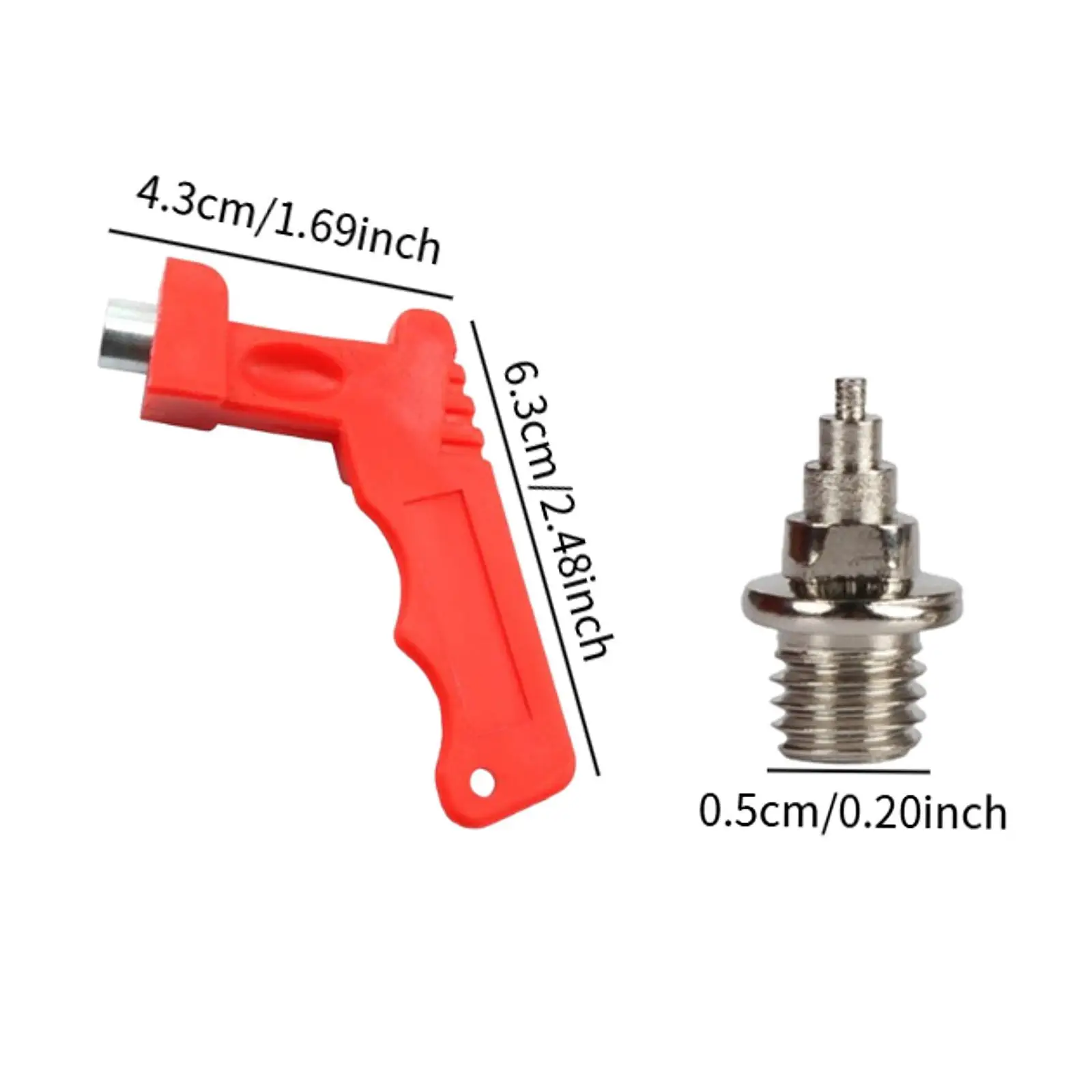 Track Shoes Spikes Steel Lightweight Athletic Replacement Spikes Set for Track and Field Running Training