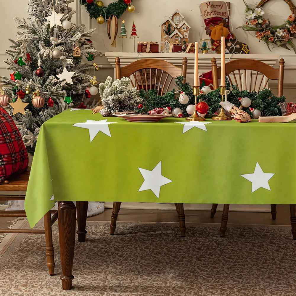 Lily Bloom Table Cloth Waterproof Tablecloth Spill Proof Table Cloth, Wipe Clean Table Cloth for Dining Camping