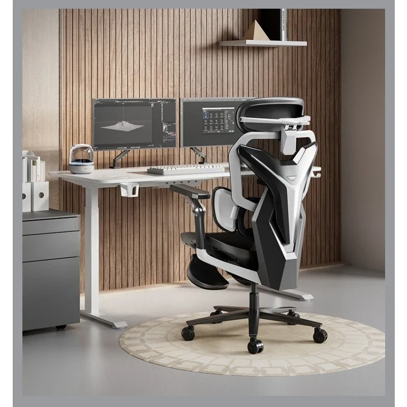 Ergonomic e-sports chair with comfortable waist protection and sedentary gaming computer chair