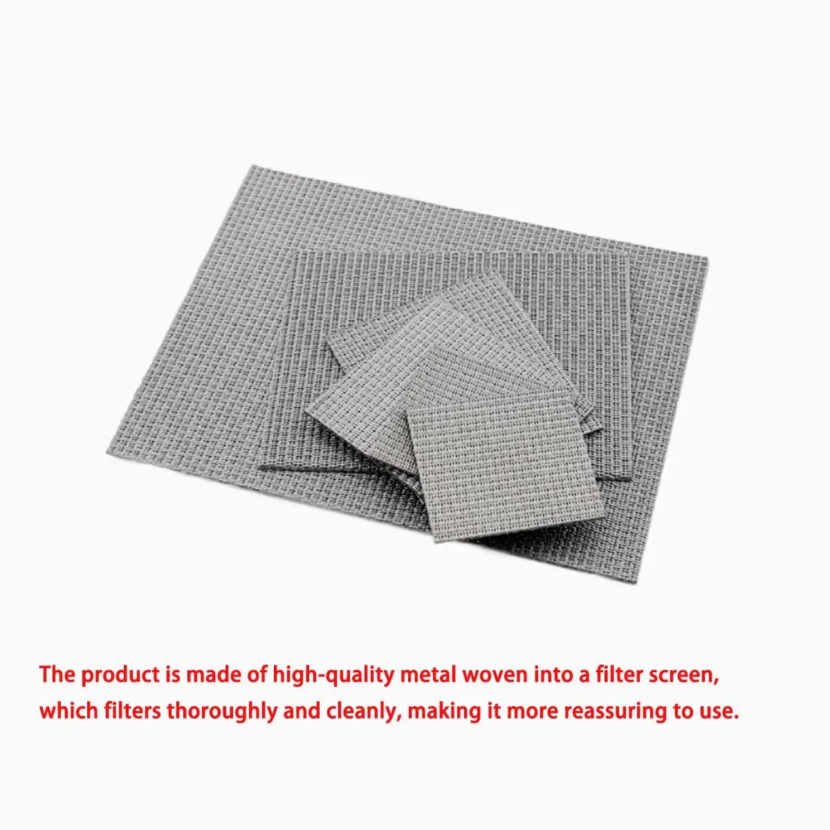 

316L Stainless Steel Multi-Layer Mesh Sintered Mesh Filter Sheet Shower Filter Screen Coffee Cup Filter Screen 2mm Thickness