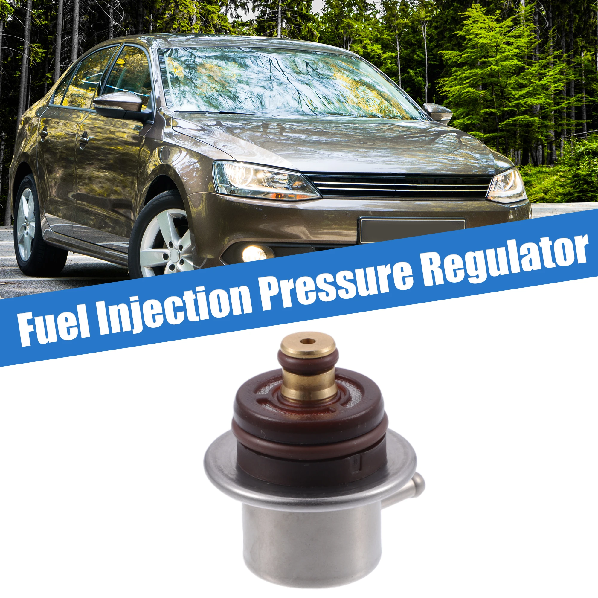 UXCELL Fuel Injection Pressure Regulator for Volkswagen EuroVan Replaces 0280160557