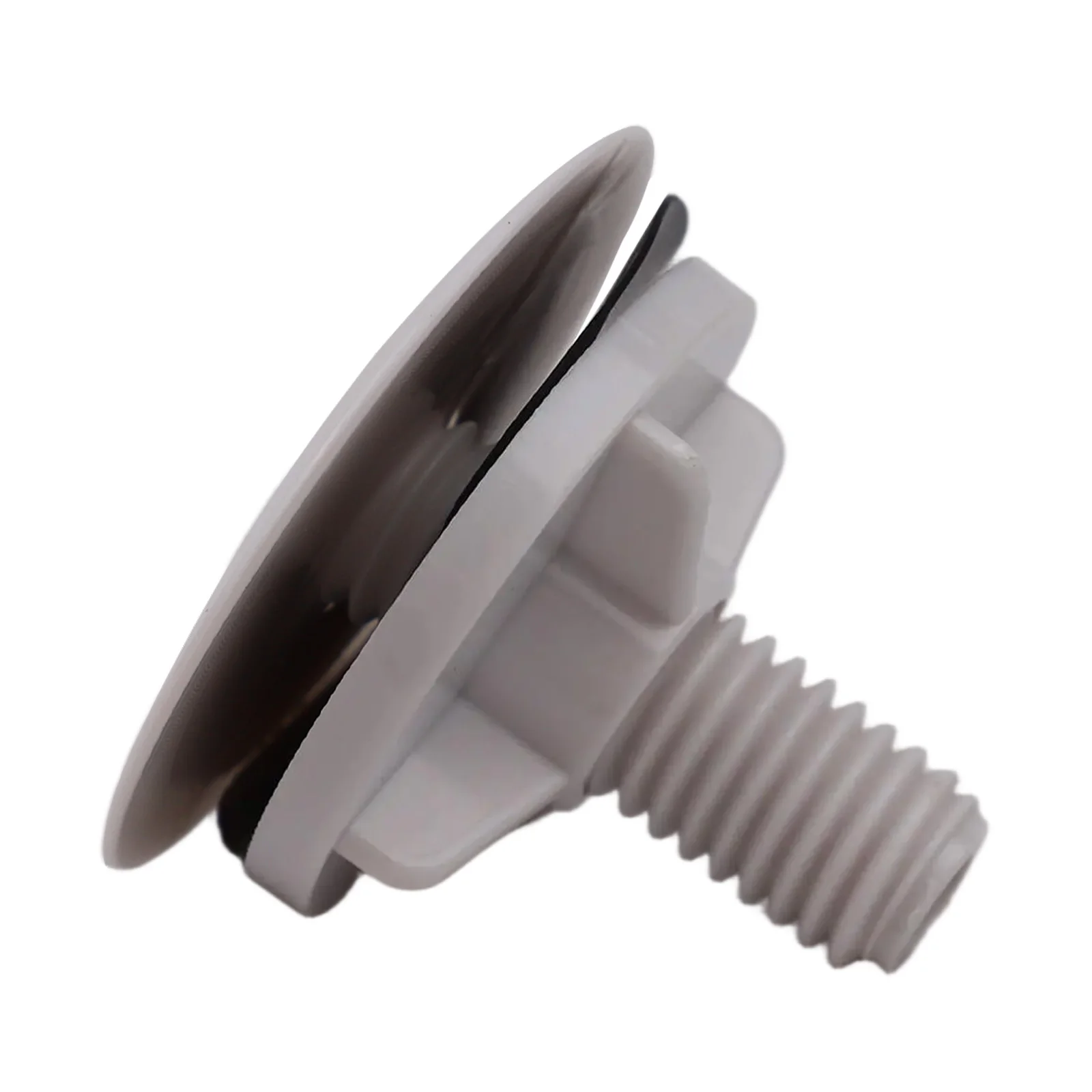 ห้องน้ําอ่างล้างจานสําหรับ 6 35 มม.หลุมน้ําล้น 1 ชิ้น 1 PC Water Stop สีขาวพลาสติก ABS อุปกรณ์เสริม