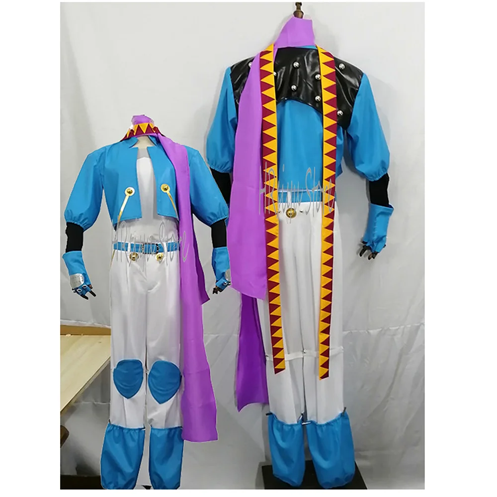 Cosplay Caesar·Anthonio·Zeppeli Costume Halloween Christmas Costumes For Unisex suit customized