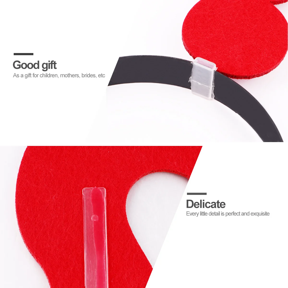 

2 шт., обручи для волос в форме вопросительного знака, забавный головной убор для украшения вечеринки, фестиваля, легкий, удобный, носимый реквизит