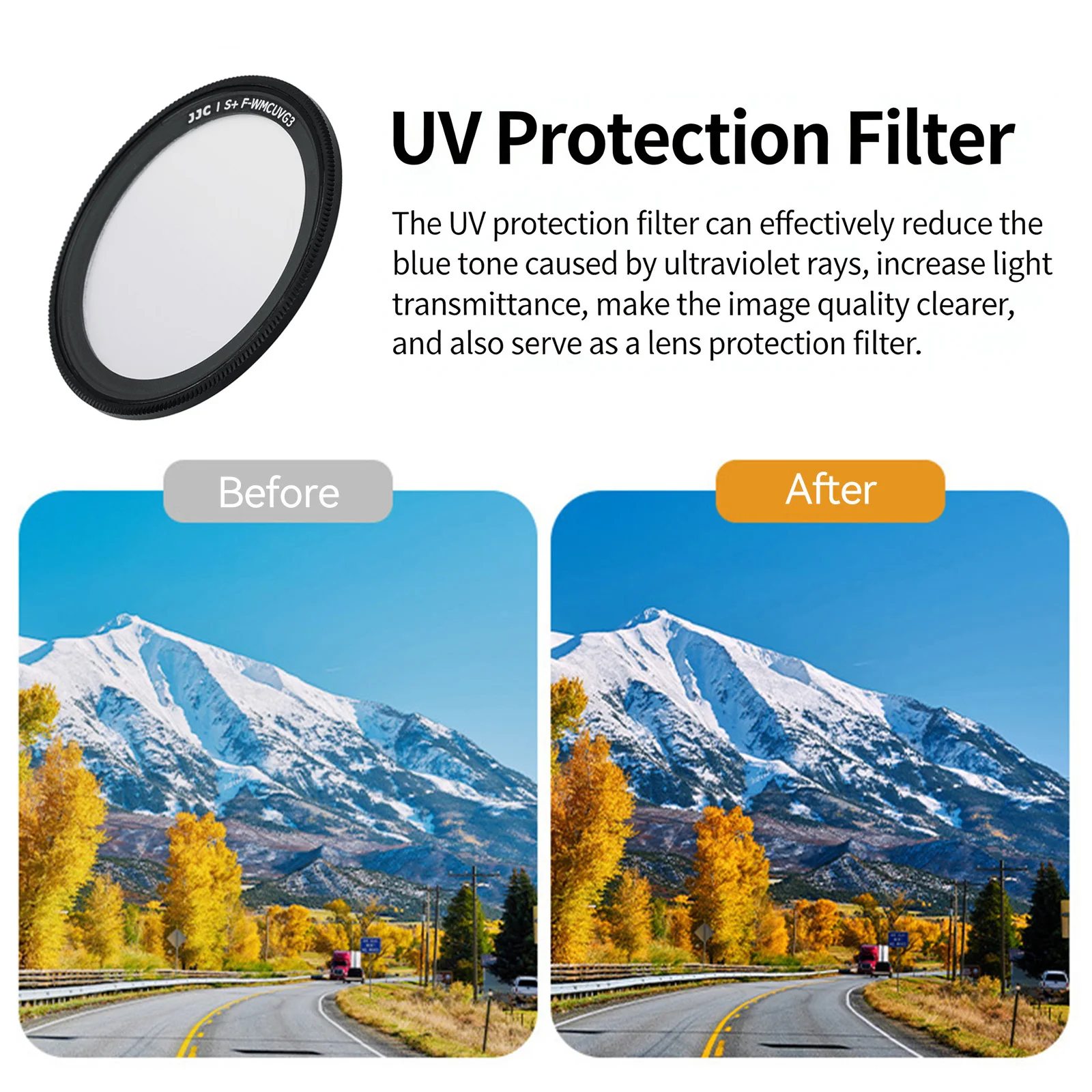 UV Protective Filter For Ricoh GR IV HDF GRIV GR4 Monochrome GR IIIx HDF GR III HDF GR II GR3x GR3 GR2 Camera view 2