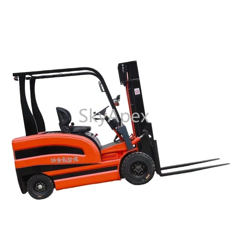 #Customizable Small Electric Forklift CPD20 1220mm Fork LengthElectric Side Shifter Indoor  Outdoor  Rough  Terrain  Stable  Use