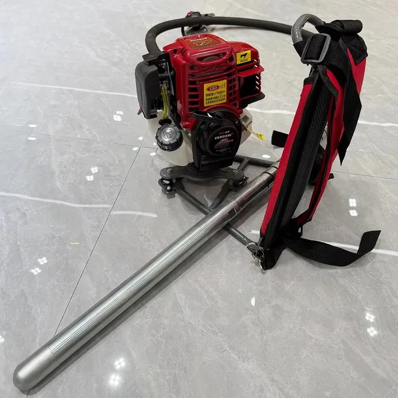 High Quality Backpack Concrete Vibrator Four Stroke  Engine Cement Vibrator for Construction