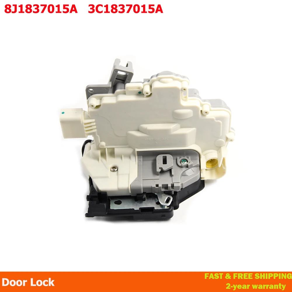 Z przodu z lewej strony zatrzaskowy zamek drzwiowy dla VW Passat B6 AUDI A4 A5 Q5 TT 8J1837015A 3C1837015A 3C1837015B