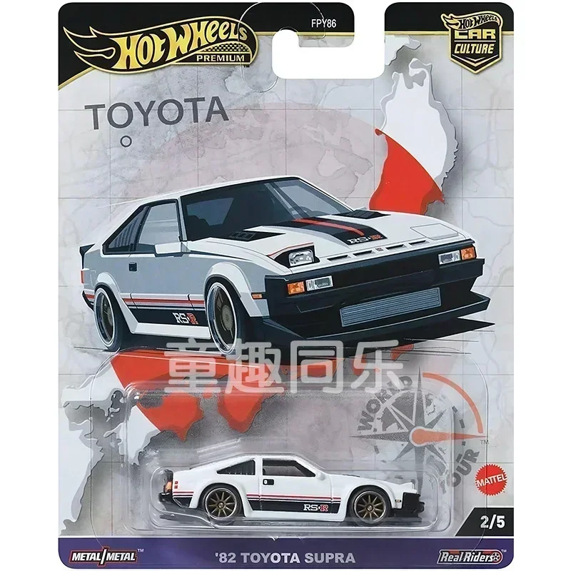 2024 Car Culture Fpy86 Series Cars Model World Tour Hot Wheels Hot Car Models Wheels Collectible Children Toys Collection Gift