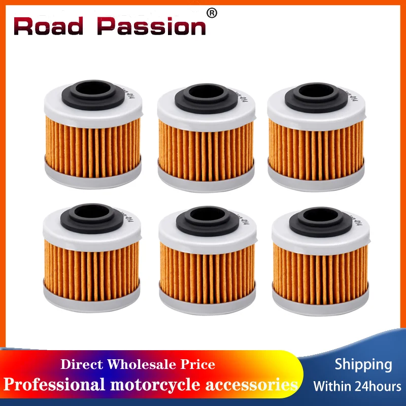 1/2/4/6 Pcs Motorcycle Oil Filter For Aprilia Scooter AP3HAA000309 125 200 Scarabeo Light i.e 2009 2010 2011 2012 2013 2014 2015