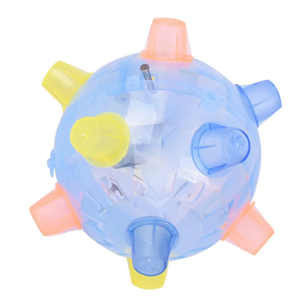 Flashing Bouncing Ball Antennae Toy Light Music Dancing Jumping Shine up Joyful Family Colorful