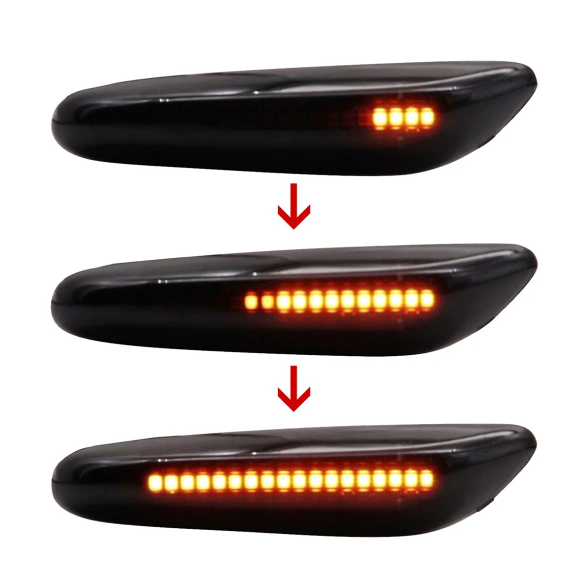 Tahan lama untuk lampu sinyal belok berurutan BMW 328i x2