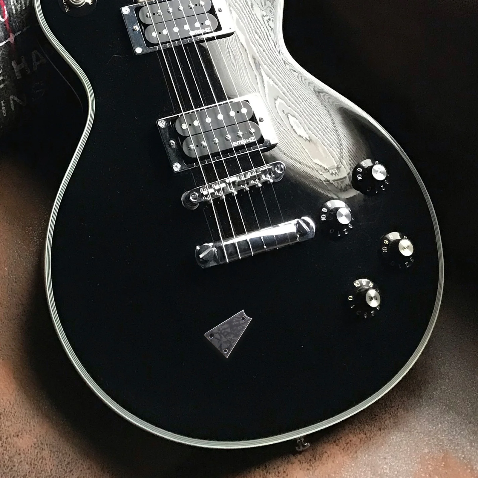 

Electric Guitar Backplate PVC Triple Layer Protective Cover Replacement Plate Repair Maintenance Guitar Hardware