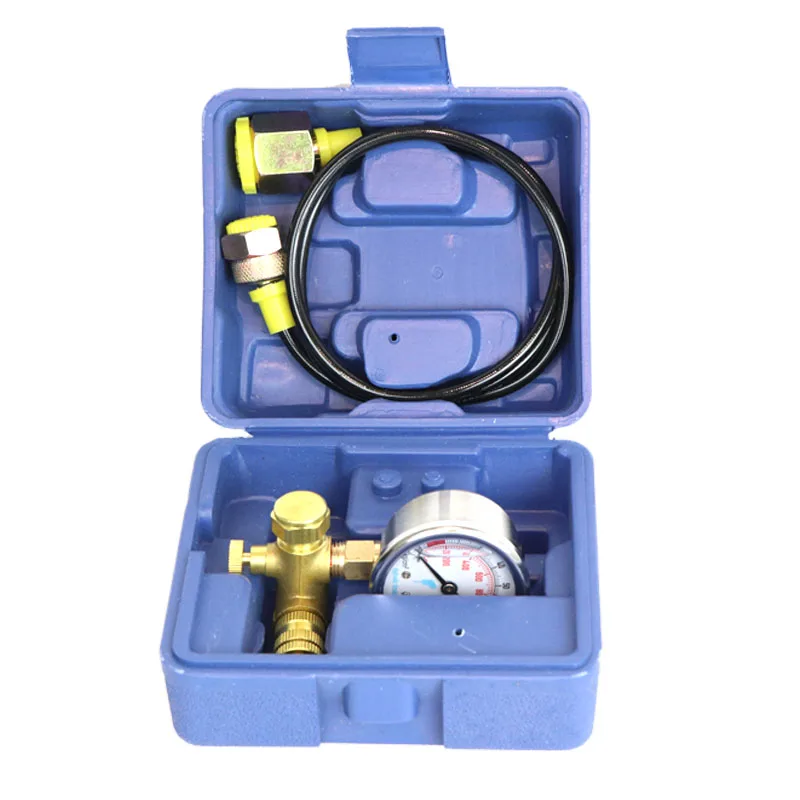 1 set Nitrogen pressure gauge kit Gas charging Hydraulic Breaker hammer Device Measurement accessories parts