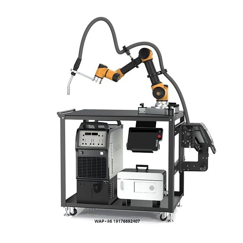 New Automatic Industrial Intelligent 6 Axis Collaborative Portable Welding Robot Cobot Arm 5kg Payload Stainless Steel for Metal