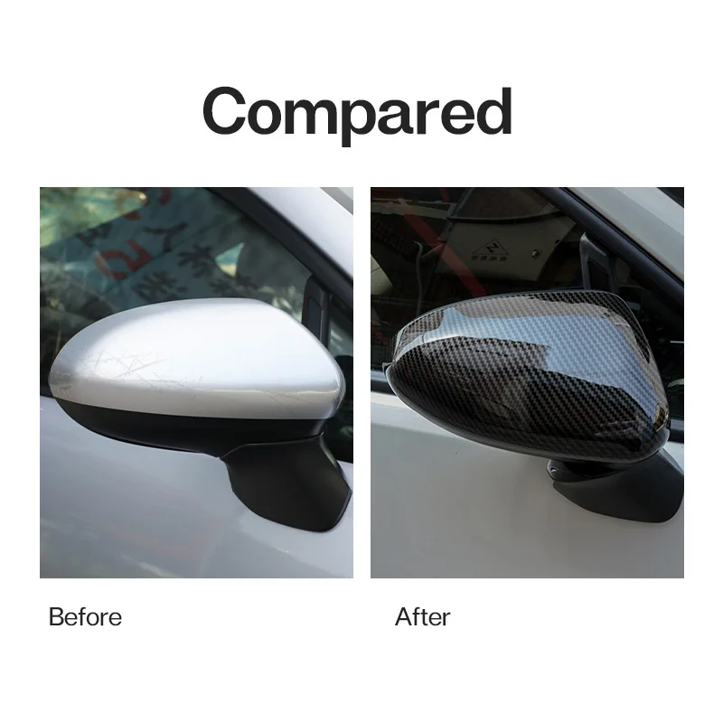 

Чехлы на дверные зеркала из углеродного волокна, колпачки для боковых зеркал заднего вида, автомобильные наклейки, аксессуары для стайлинга для Toyota GR86 Subaru BRZ 2024 2023