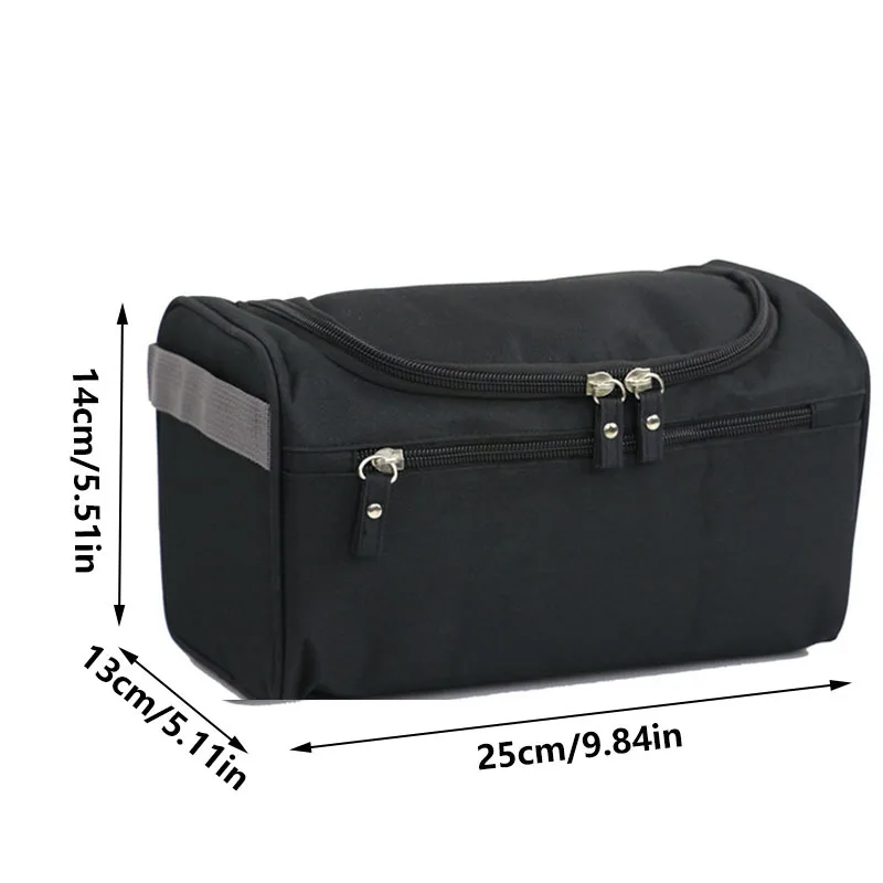 Men Toiletry Storage Bag Hanging Toiletries Organizer Waterproof Oxford Travel Cosmetic Bag Toiletry Bag Wash Pouch