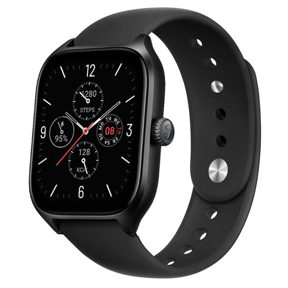 Amazfit GTS 4, 3, 2, 2e, GTS2 미니, GTR 42mm, 47mm, GTR 4/3 프로, 2, 2e 스포츠 시계 팔찌, Amazfit bip용 실리콘 밴드, 20mm, 22mm 스트랩