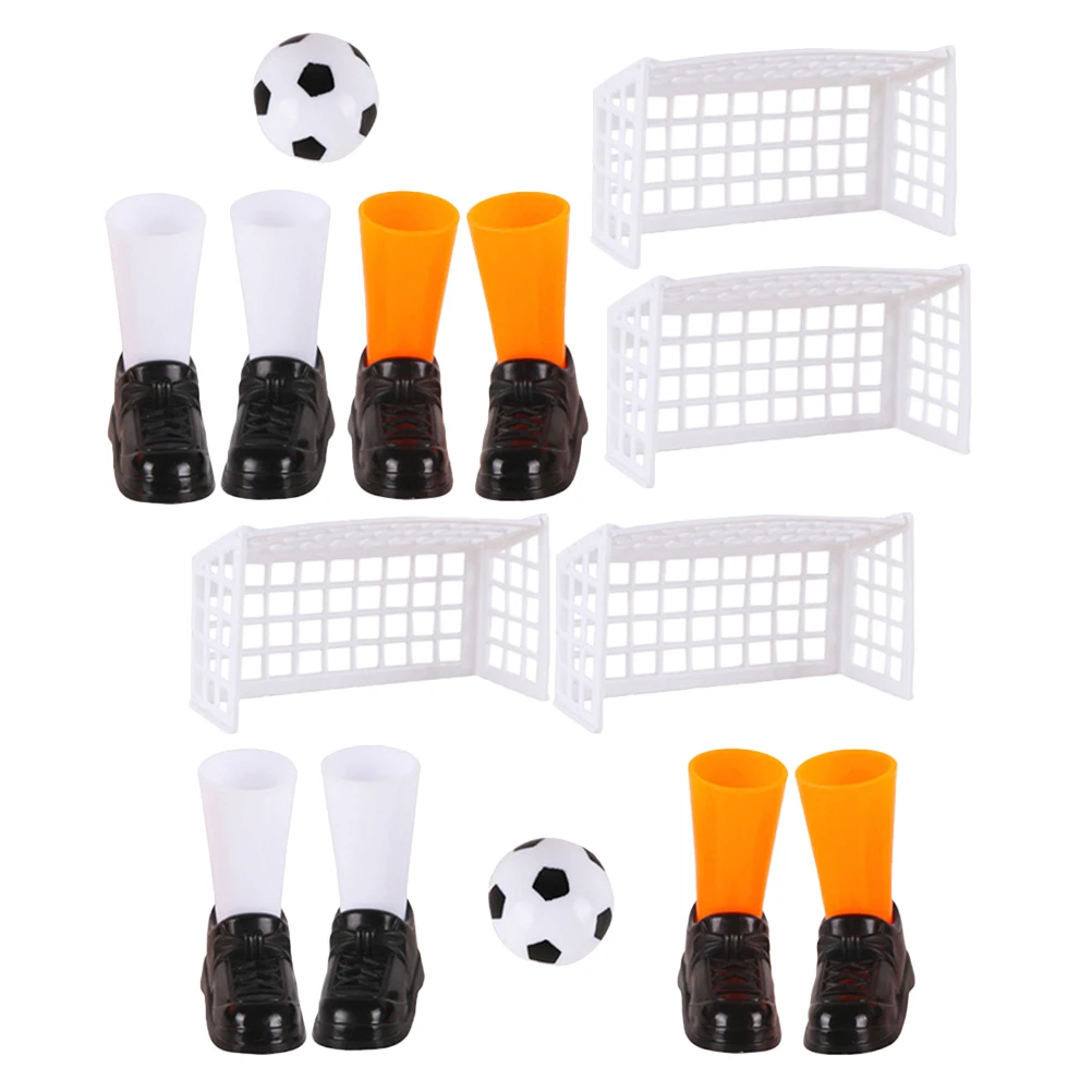 

Mini Finger 2 Packs Portable Football Figure Table Game Kids Soccer Ball Toy Shoes