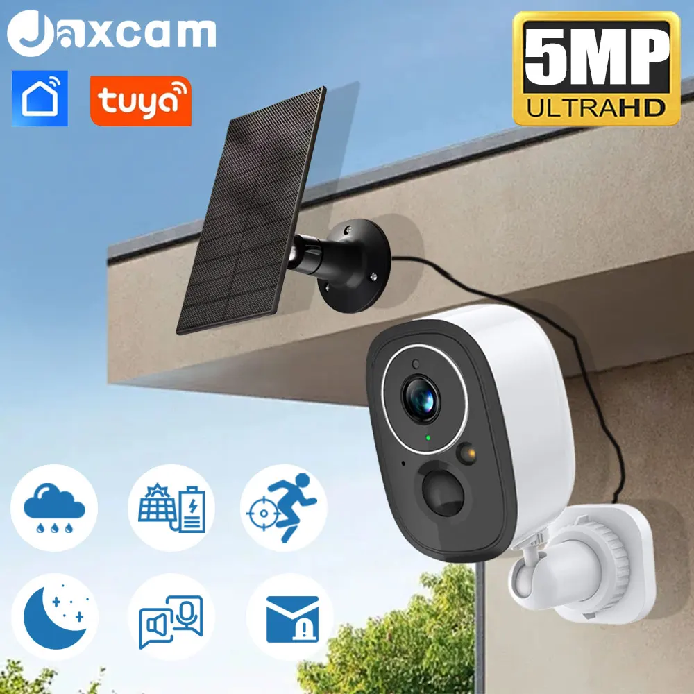 

5-мегапиксельная HD WIFI солнечная камера, уличный монитор, двустороннее аудио, цветное ночное видение, встроенная батарея, защитная камера безопасности, приложение O-KAM