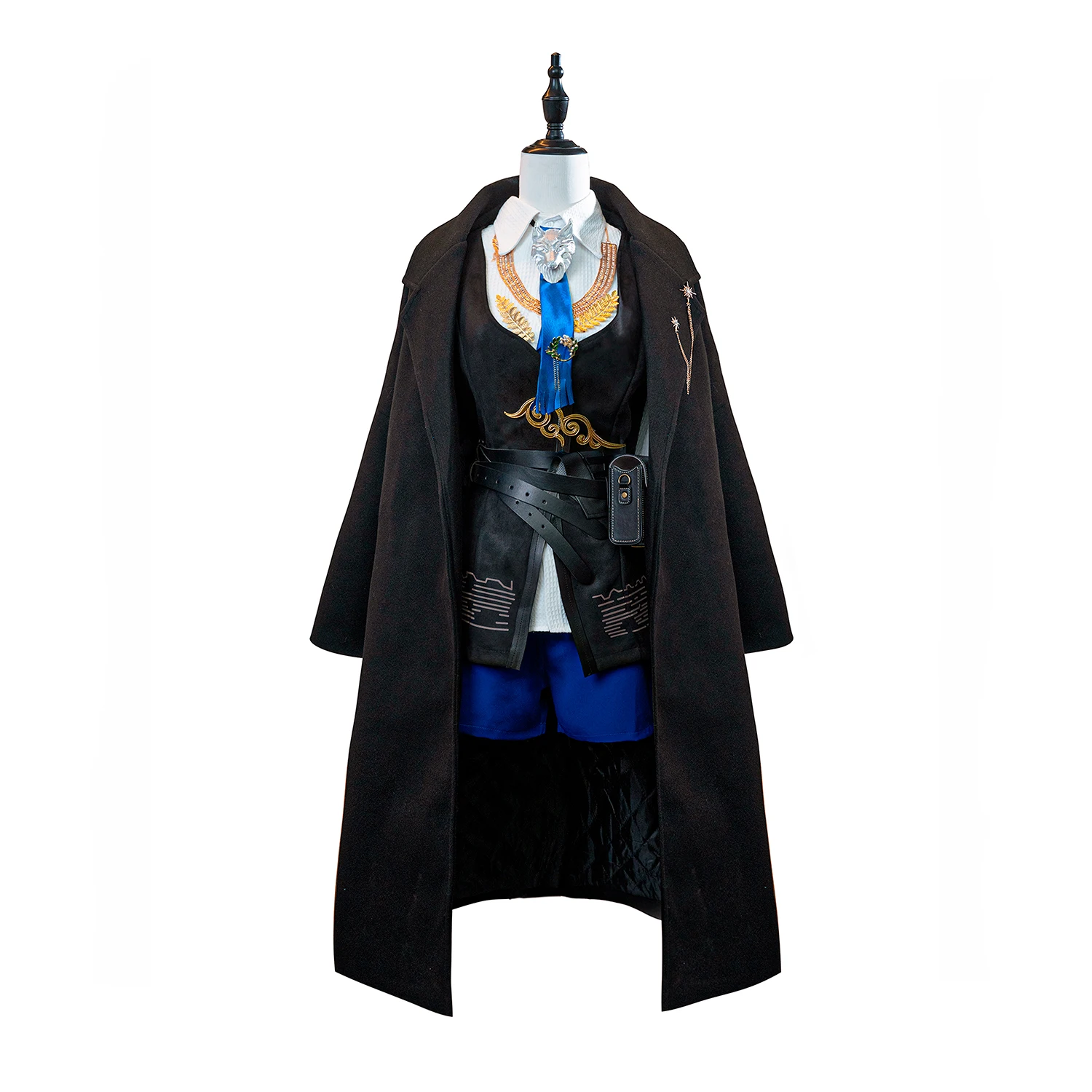 COS-HoHo Anime Game Arknights Texas The Omertosa 3.5 Anniversary Battle Suit Gorgeous Uniform Cosplay Costume Halloween Outfit