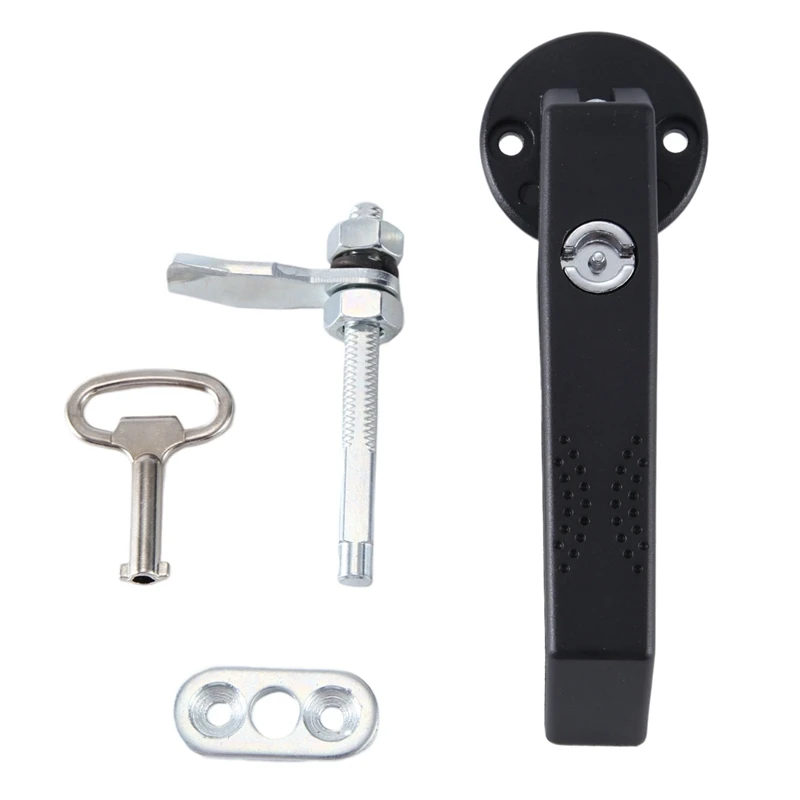 Can Rotate The Door Lock At Will Can Rotate The Door Lock Kit L-Handle Lock For Thick Door Panel Latch Button Locks