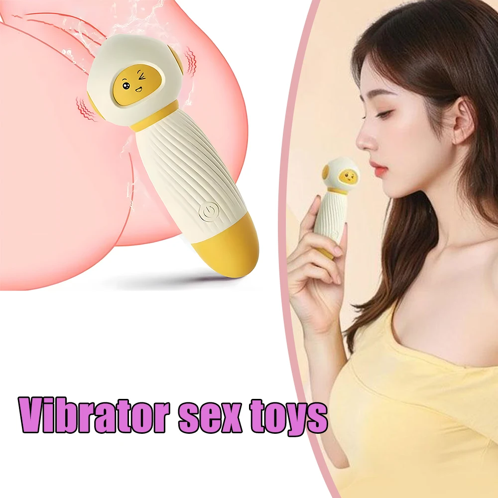 هزاز قوي قابل لإعادة الشحن للنساء محفز البظر الصغير مقاوم للماء مدلك بقعة G ألعاب جنسية شخصية هادئة للبالغين ماسا #1