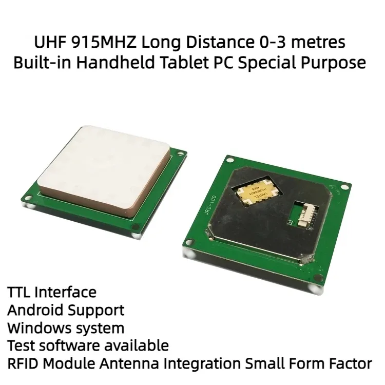 Handheld RFID UHF Module Built-in Embedded 915mhz Small Size Multi-tag Reading Module