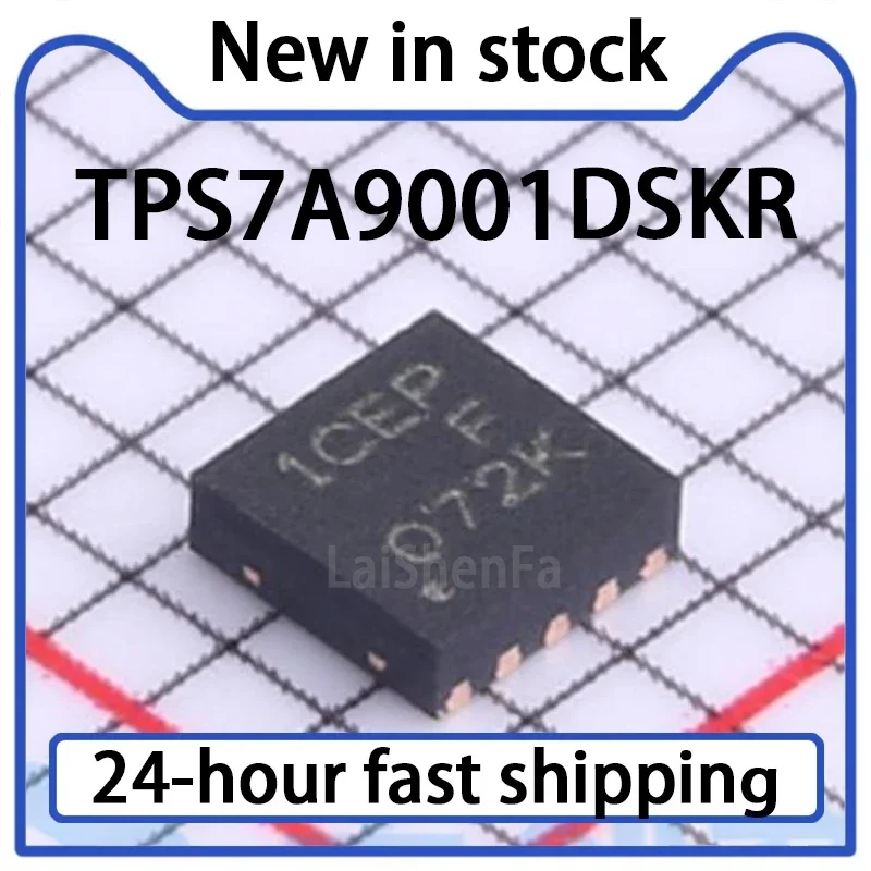 10PCS TPS7A9001DSKR WSON-10 500mA、 Low Noise, High PSRR, Ultra-low Voltage Drop Regulator, in Stock