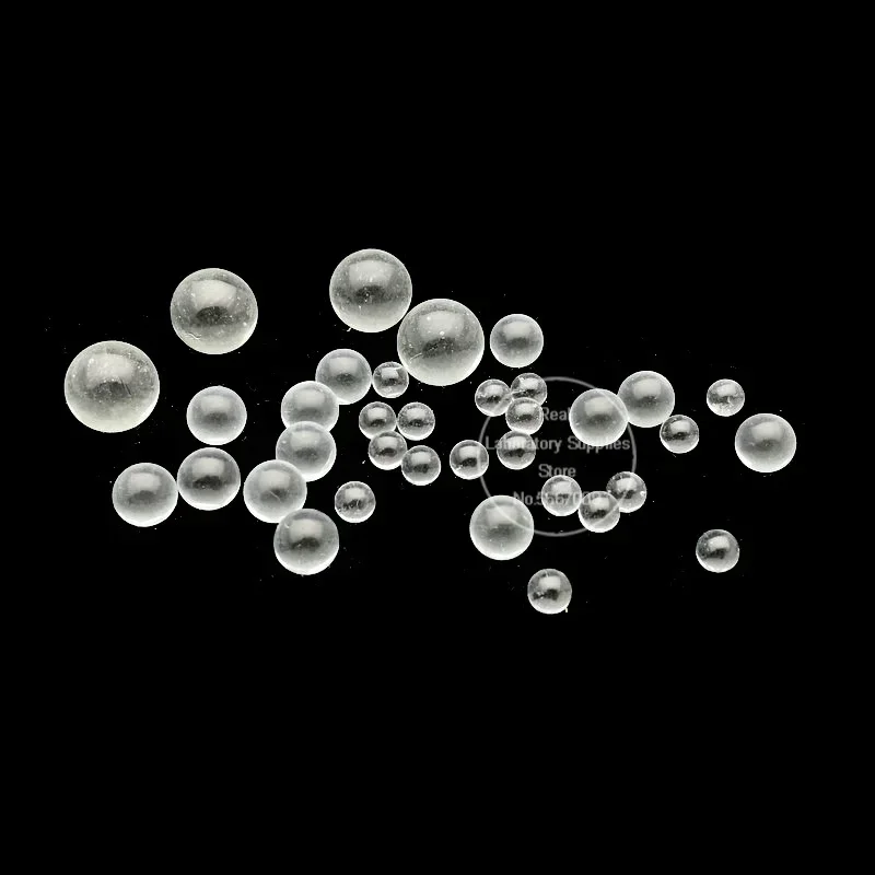 1000pcs/2000pcs 1mm-11mm Laboratory Anti-boiling Clear Glass Beads High Precision Soda-lime Glass Balls for School Experiment