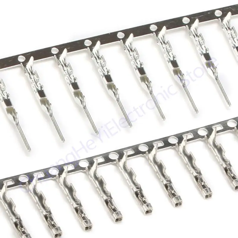 200Pcs(=1Pack) (connectors|dupont) 2.54mm Female + Male Pins Long Dupont Head Reed/plug, jumper wire cable